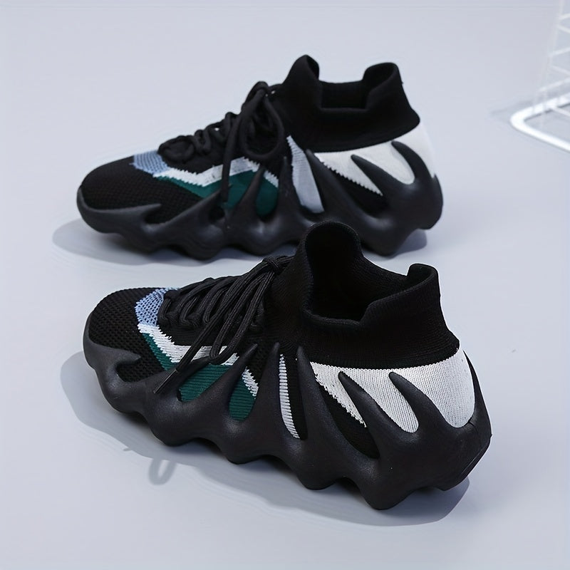 Octopus Sole Women's Walking Shoes Lightweight Lace Up Sneakers