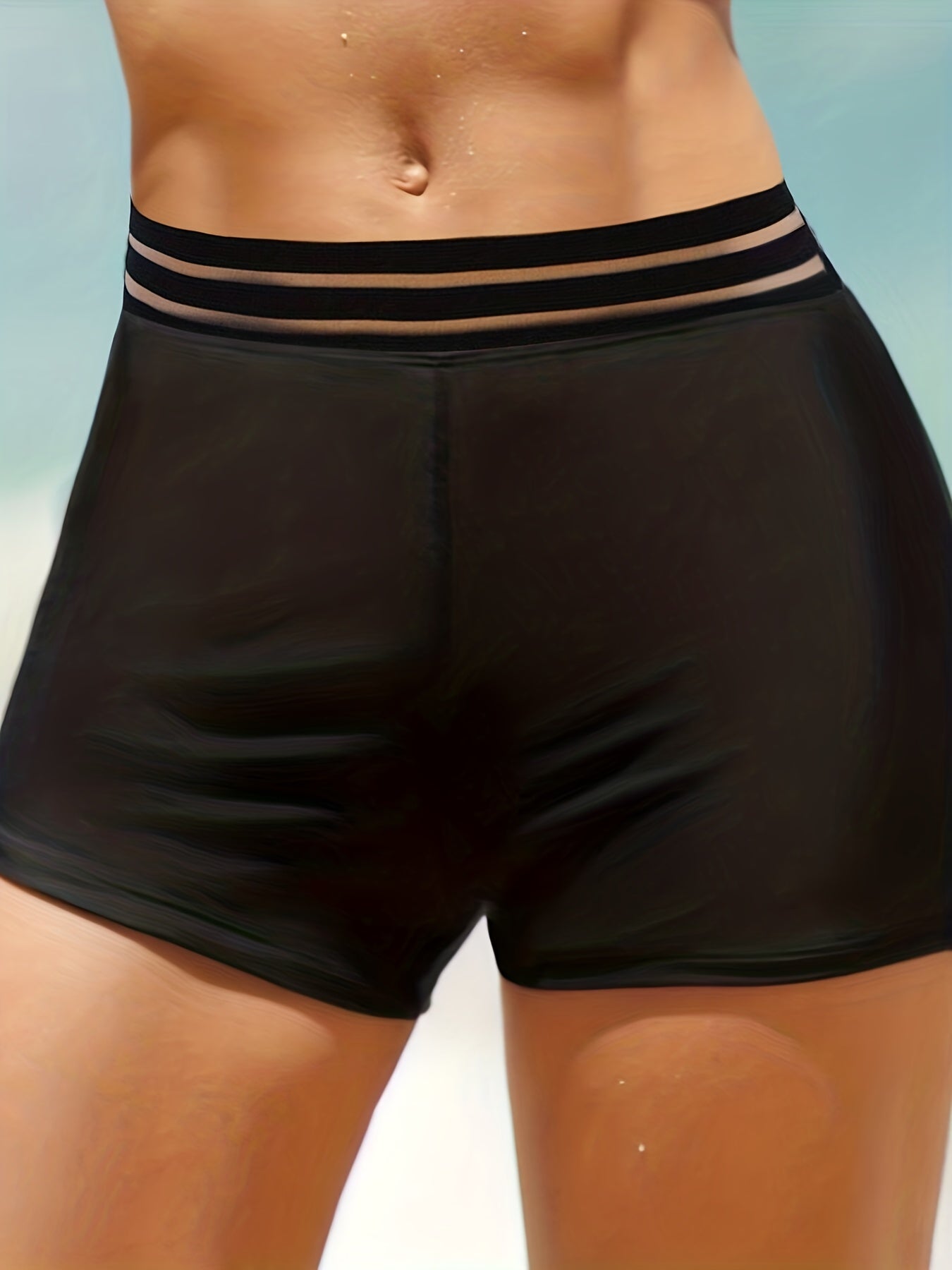  Vacay Striped Swimsuit Shorts