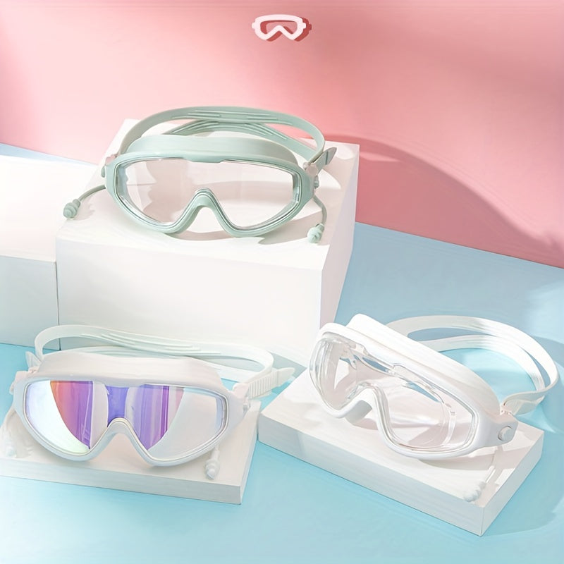 Waterproof Anti Fog Swimming Goggles for Adults
