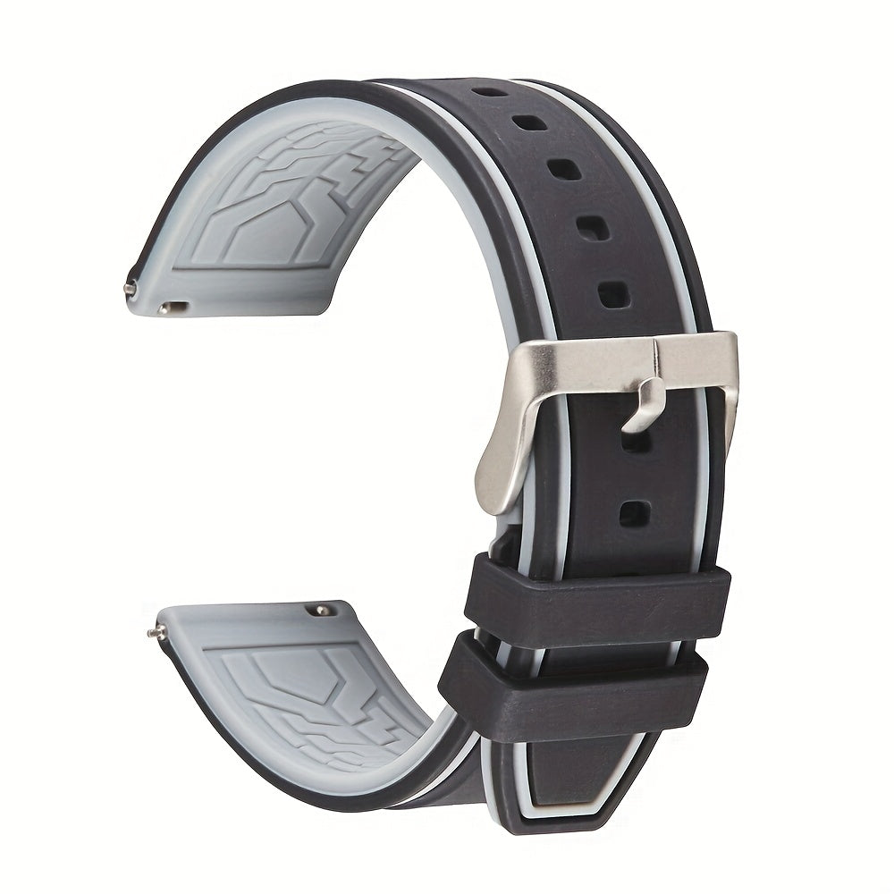 Quick Release Silicone Watch Band 20mm 22mm 24mm