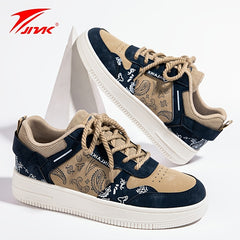 JNAK Men's Skate Shoes Casual Lace Up Sneakers Elevator Shoes