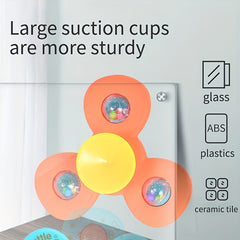 Rotating Animal Suction Cup Carousel Toy