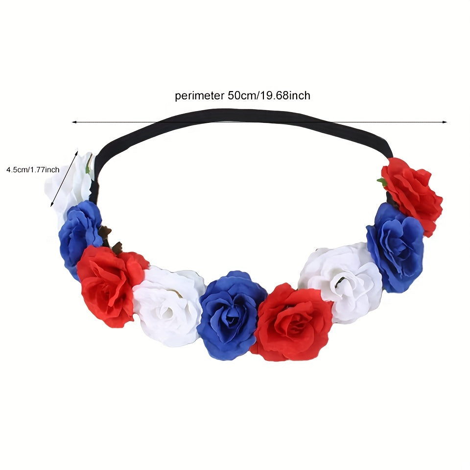 American Flag Headband Patriotic Headdress