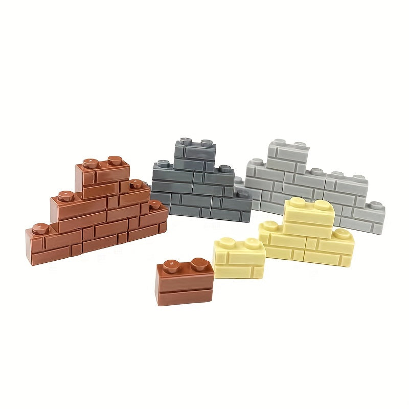 50pcs Ancient Wall Brick Building Block Toy Gift