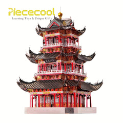 Piececool Juyuan Tower 3D Metal Puzzle 303 Pcs