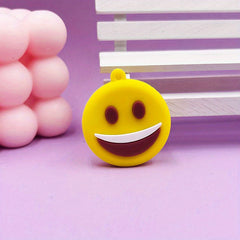 Cartoon Rhubarb Happy Face Laugh Series Key Chain Mobile Phone Hanging Ornaments