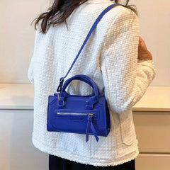 Y2K Style Crossbody Bag Top Handle Square Purse