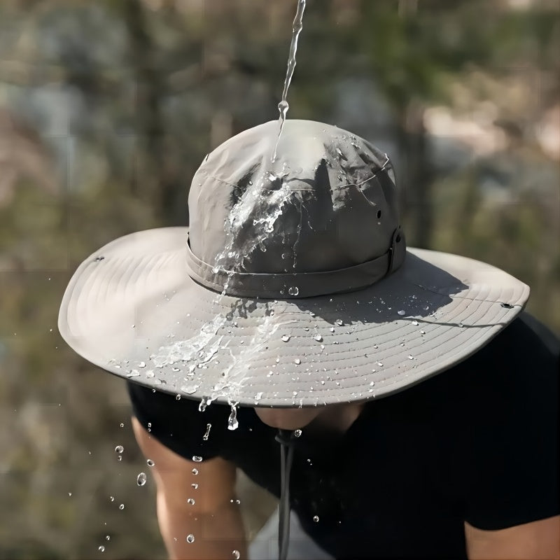 Breathable Men's Sun Hat for Fishing and Mountaineering