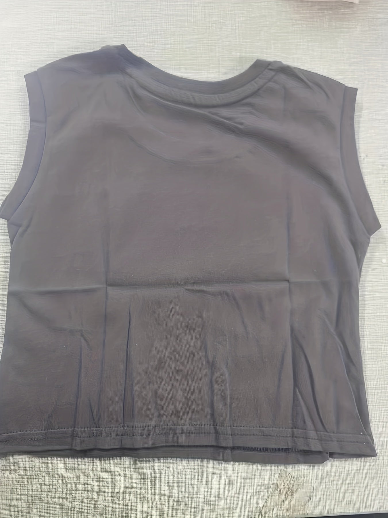 Baby Boys Cotton Vest Top Letter Print Sleeveless Shirt
