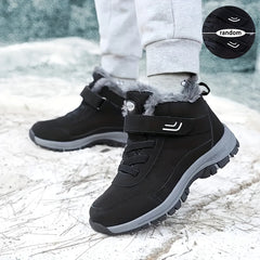 Thermal Hiking Boots Non Slip with Hook & Loop Fastener Waterproof