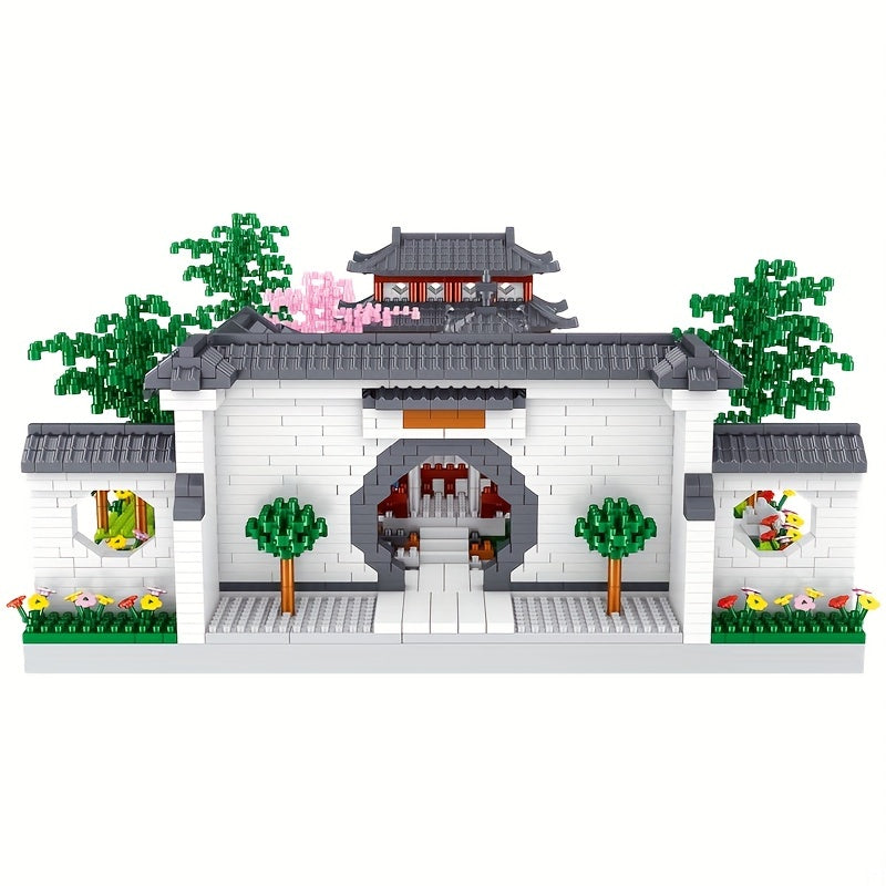 Building Block Toys DIY Suzhou Garden Assembly Model
