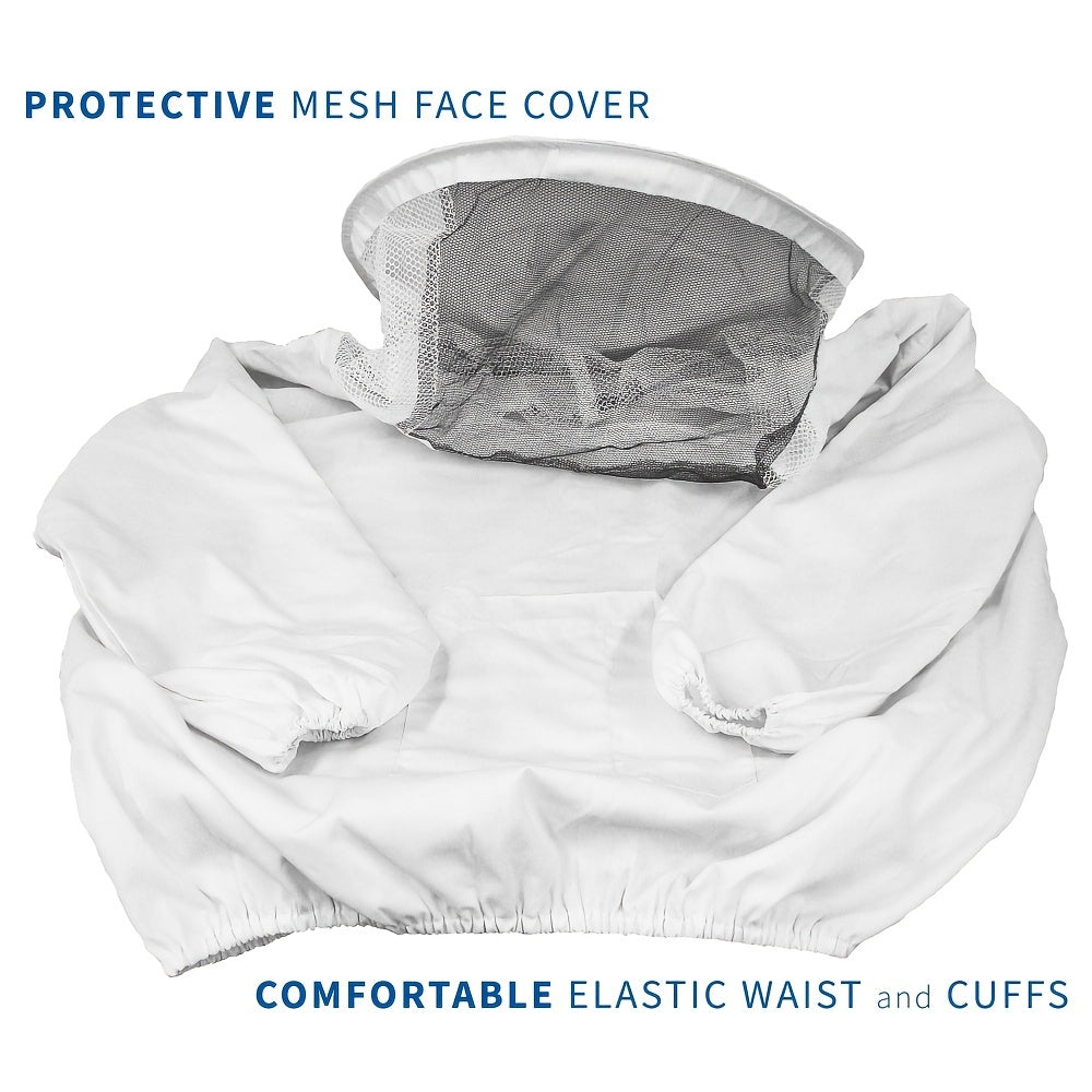 Beekeeping Bee Proof Suit with Breathable Smock & Veil