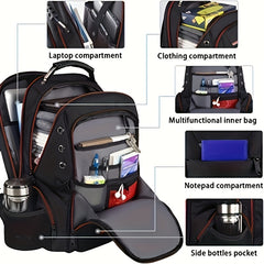 Men's Waterproof Duffel Bag & Backpack Combo for Outdoor Activities