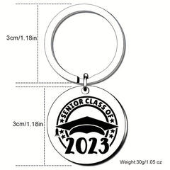 Graduation Keychain for Men Women Class of 2022