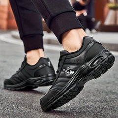 Men's Lace Up Sneakers - Casual Outdoor Walking Shoes