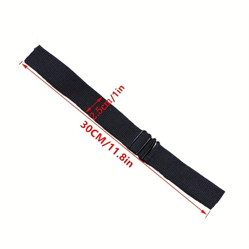Polyester Knitted Elastic Bandage Wig Cover Mesh Edge Band Headband