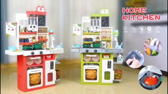 Pretend Kitchen Toys Simulated Kitchen Girl Cooking Steaming Set
