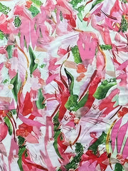  Casual Dress Women's Plus Painting Print Long Sleeve V Neck