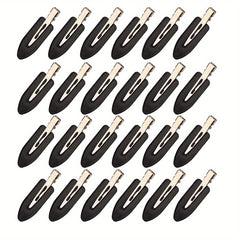 24pcs Duckbill Hair Clips Salon Non Crease Hair Slides Clip