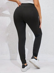  Cut Out High Rise Stretchy Leggings