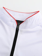 Men's UPF 50 Sun Protection Shirt Zip Up Rash Guard Long Sleeve