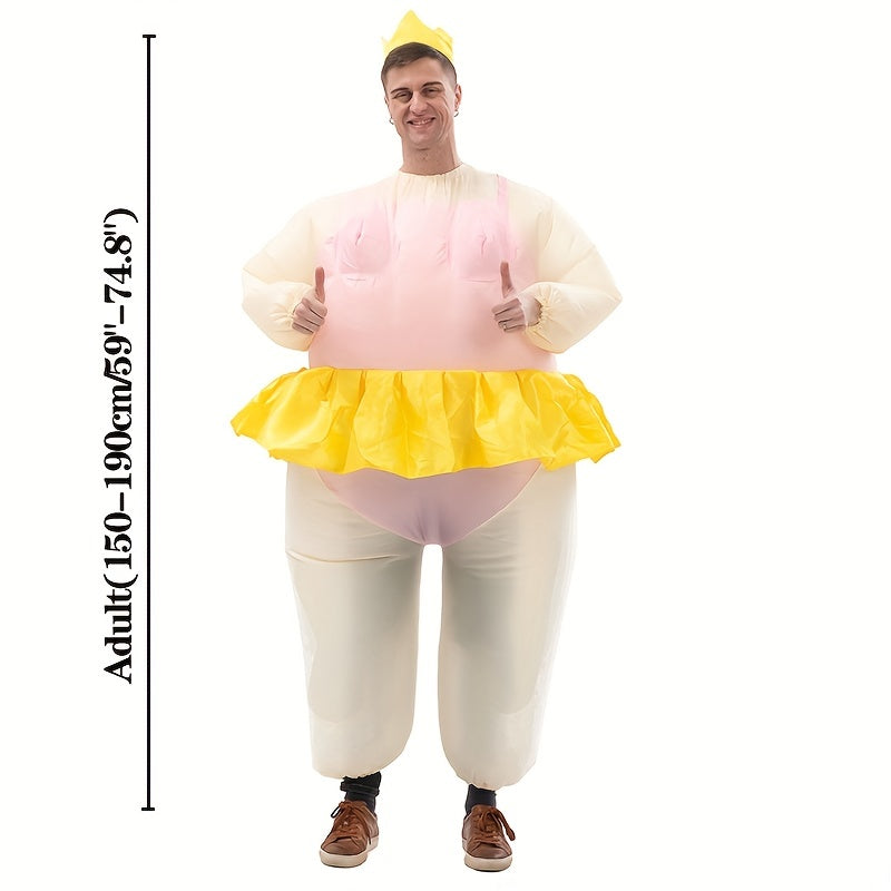 Halloween Makeup Grass Skirt Dance Props Funny Costume