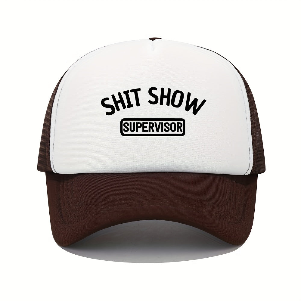 Mesh Baseball Cap Curved Brim Sunshade Summer Hat Men Women