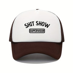 Mesh Baseball Cap Curved Brim Sunshade Summer Hat Men Women