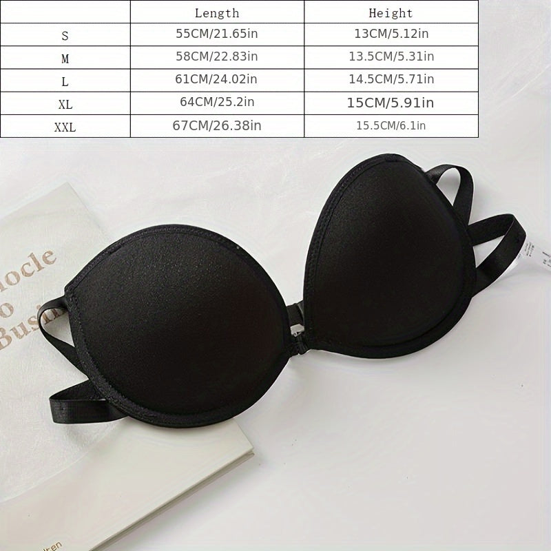 Front Buckle Invisible Push Up Bra