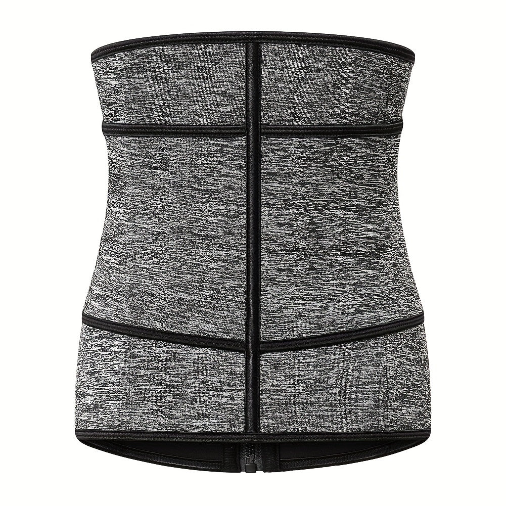 Waist Trainer Tummy Wrap Tummy Control Workout Zipper Slimmer Belly Belt