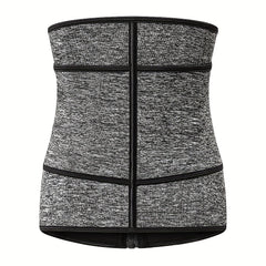 Waist Trainer Tummy Wrap Tummy Control Workout Zipper Slimmer Belly Belt