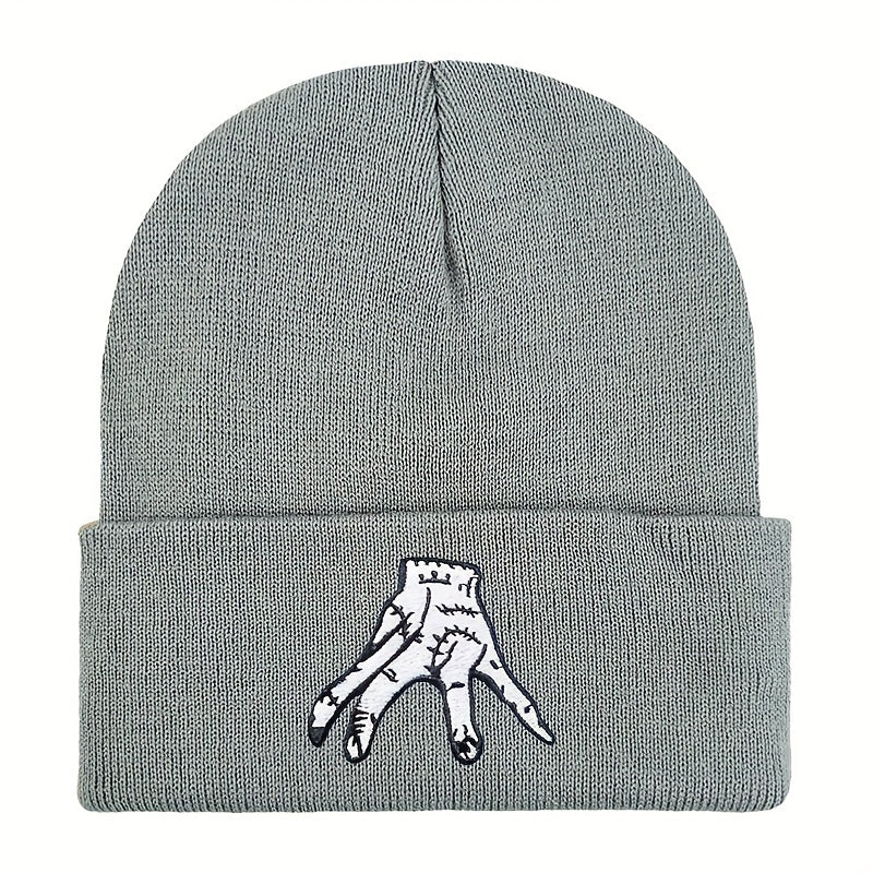 Embroidered Beanie Hat for Men & Women