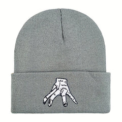 Embroidered Beanie Hat for Men & Women