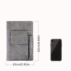 Functional Pocket Notebook Business Diary Office Meeting Record Book