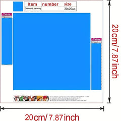 DIY 5D Round Full Drill Christmas Diamond Painting Set