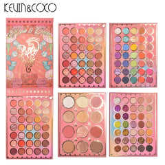 117 Eyeshadow Palette Pearly & Matte Bright Earth Rotating Four-layer