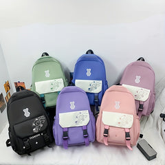Large Capacity Backpack with Adjustable Strap