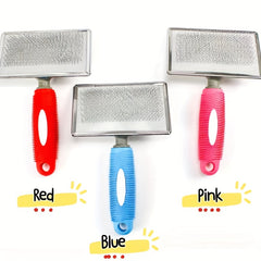 Self Cleaning Dog Brush Cat Brush Long Short Haired Pets Grooming Indoor Cats