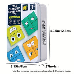 Wooden Matching Block Puzzles Parent Child Interactive Games Educational Toys