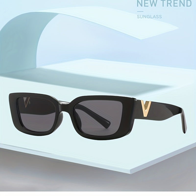 Square Frame Sunglasses Wrap Around Glasses UV400