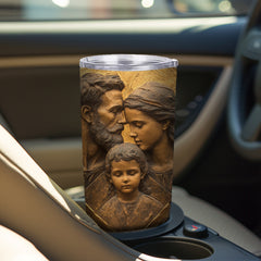 20oz Stainless Steel Vacuum Insulated Mug Holy Family
