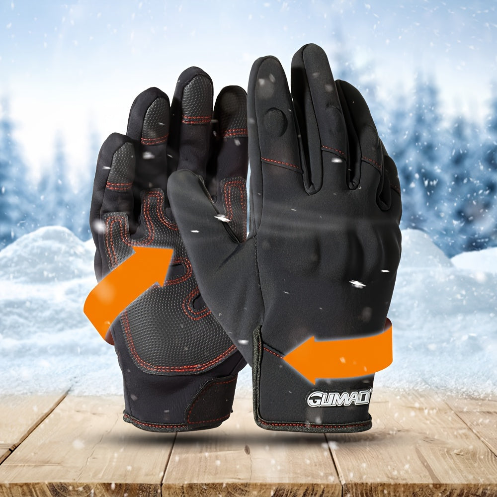 Winter Touch Screen Warm Gloves Windproof Outdoor Sports Anti skid