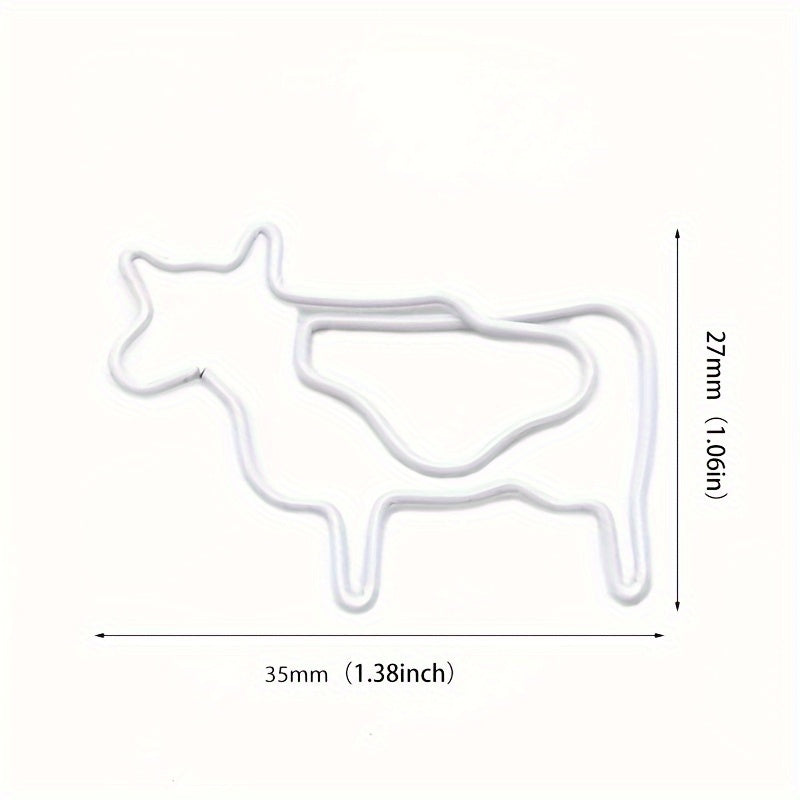 Cow Creative Paper Clip Bag Special shaped Paper Clip