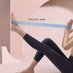 Yoga Elastic Resistance Ring Fitness Stretch Ring Hip Squat Tension Belt