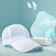 Breathable Mesh Cap 33IN Extended Brim Sunshade Cap