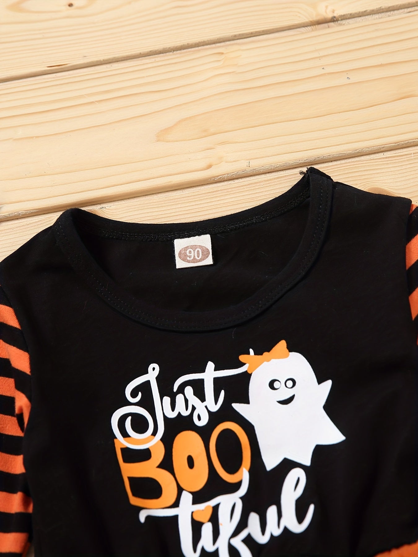 Halloween Toddler Baby Girls Dress Long Sleeve Mesh Gradient Party