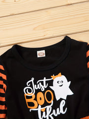 Halloween Toddler Baby Girls Dress Long Sleeve Mesh Gradient Party
