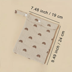 Polyester Diaper Storage Bag Hanging Organizer for Travel and Home