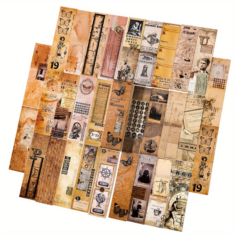 30pcs Box Retro Bookmark For BookLovers Writers Readers Men Women Adults