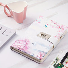 Lockable Journal for Women Girls, Refillable Diary, Password Protected, A5 Size